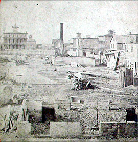 The house on the left in the above picture is the Skinner House which is located on Congress St. Picture courtesy of Don Pocher.