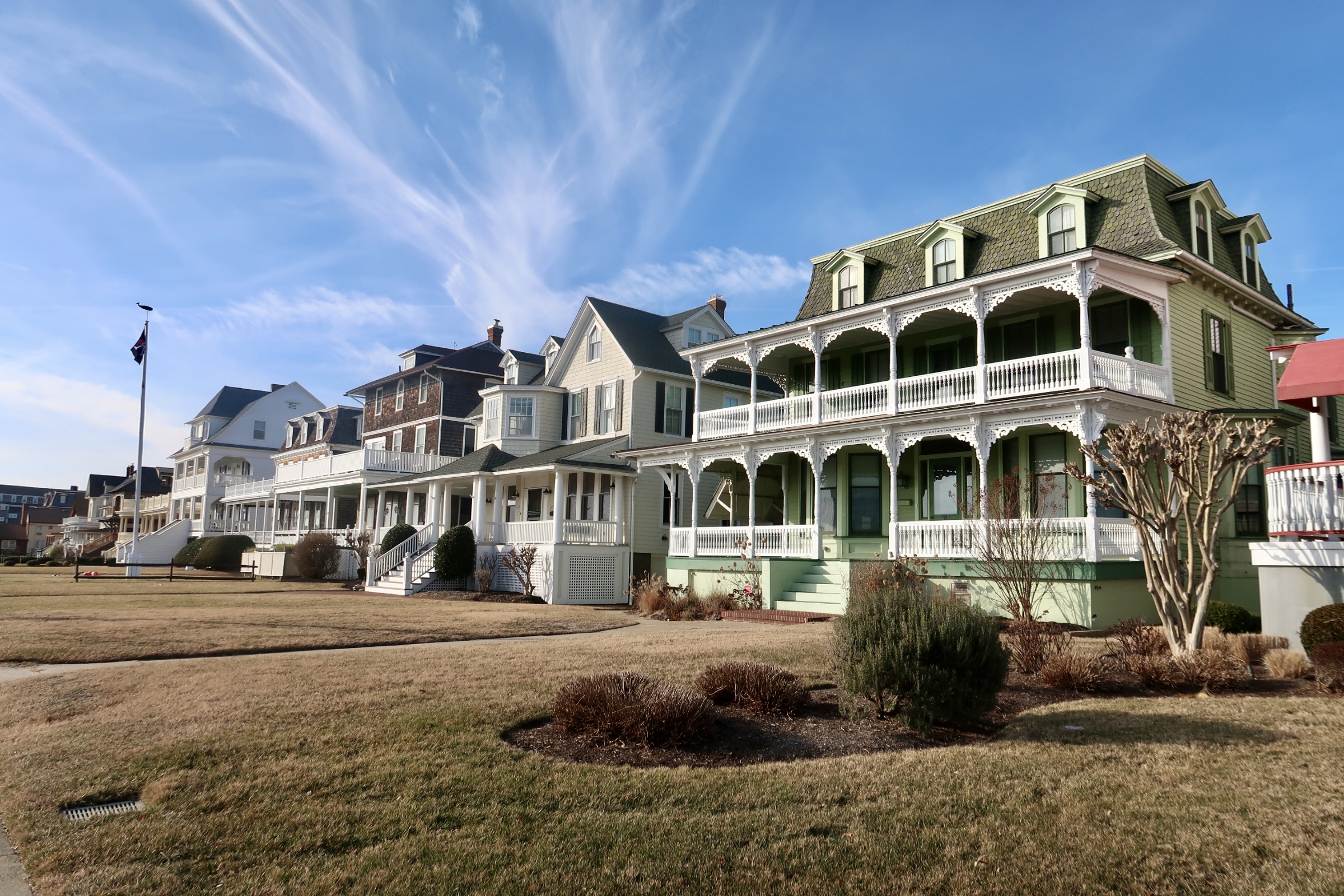 Houses on Beach Avenue