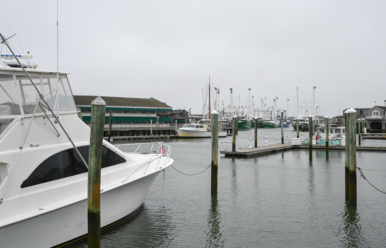 Cloudy Day on the Docks of South Jersey Marina